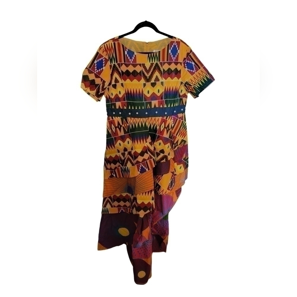 Binta Real Wax African Dress Size XXL